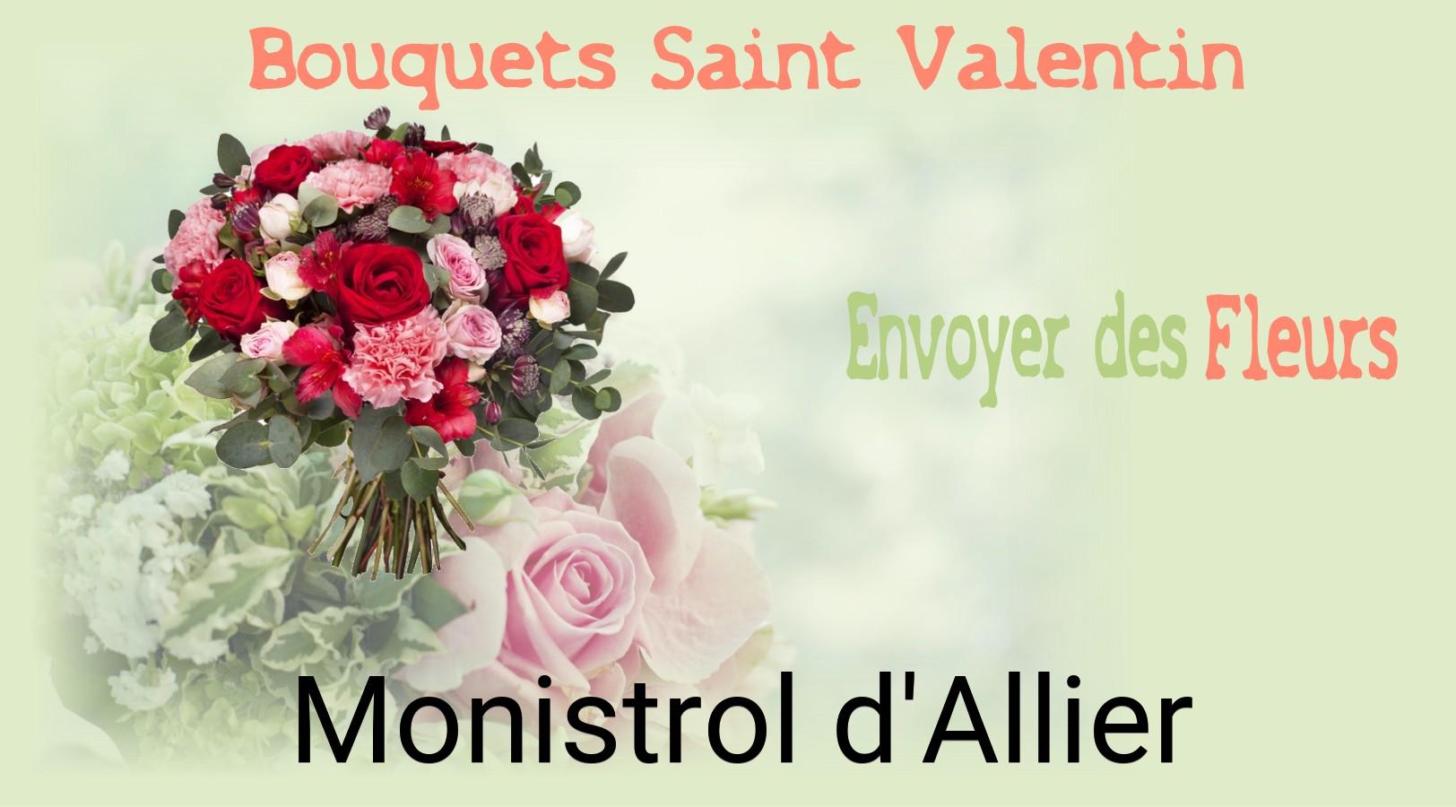 Roses de Saint-Valentin livrées à Monistrol-d'Allier